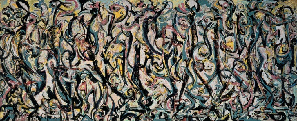 Il murale, Jackson Pollock, 1943, University of Iowa Museum of Art