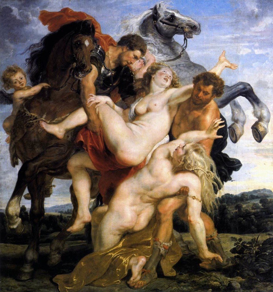 Ratto delle figlie di Leucippo di Pieter Paul Rubens
