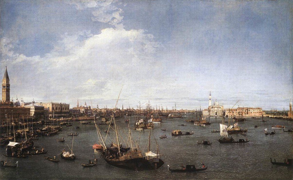 Canaletto, Il bacino di San Marco