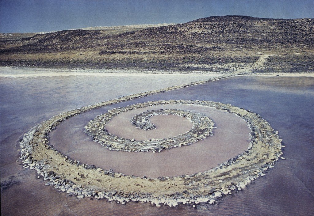 Robert Smithson, Spirale di sassi